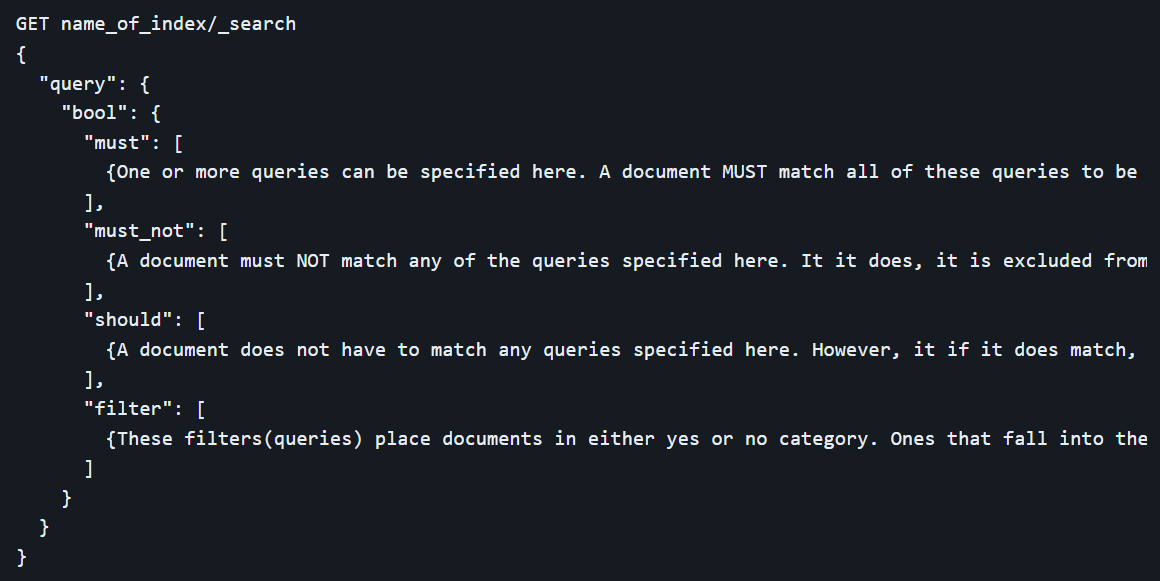 Query Bool