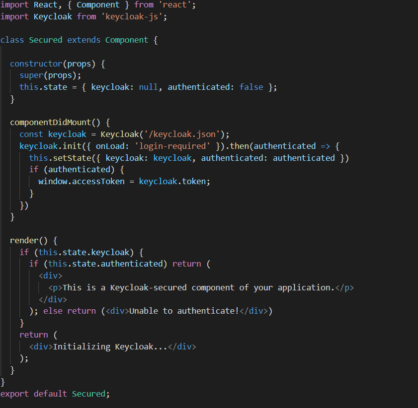 Keycloak install keycloak-js